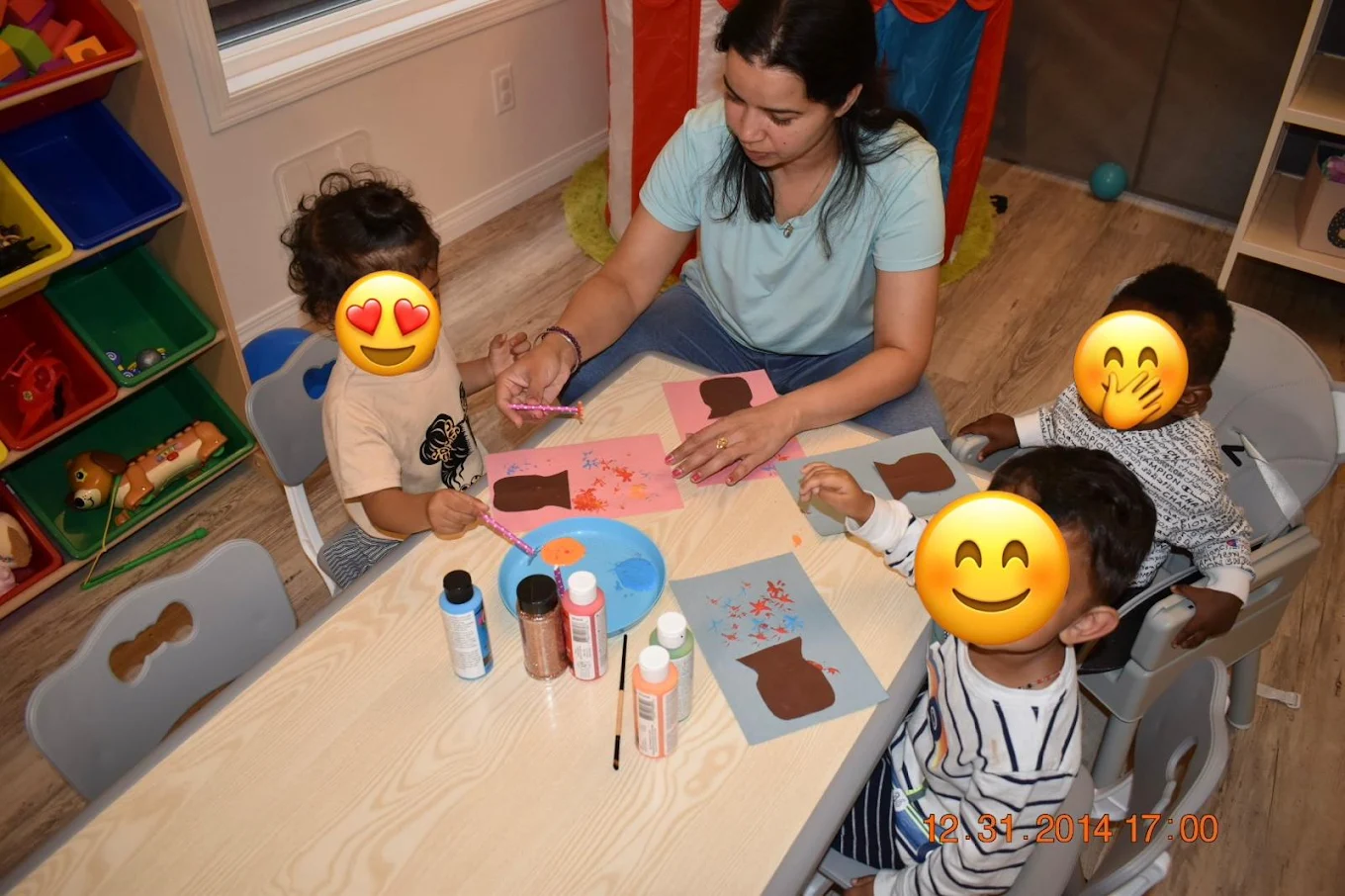 Learning materials and play space